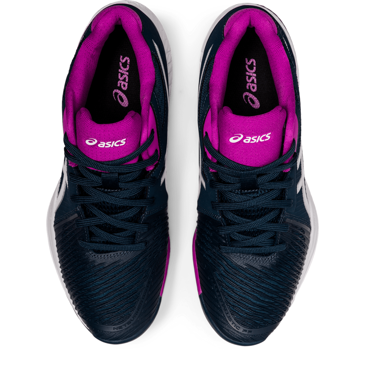 Naiste võrkpallijalats Asics Netburner Ballastic FF MT 2 W 2021 (French Blue/Pure Silver)