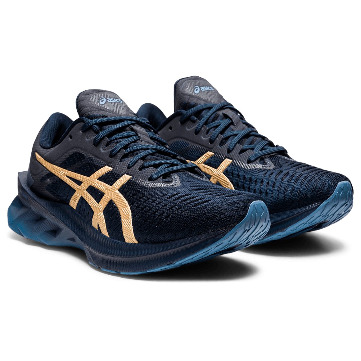 Naiste jooksujalats Asics Novablast W 2021 (French Blue/Champagne)