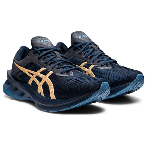 Naiste jooksujalats Asics Novablast W 2021 (French Blue/Champagne)