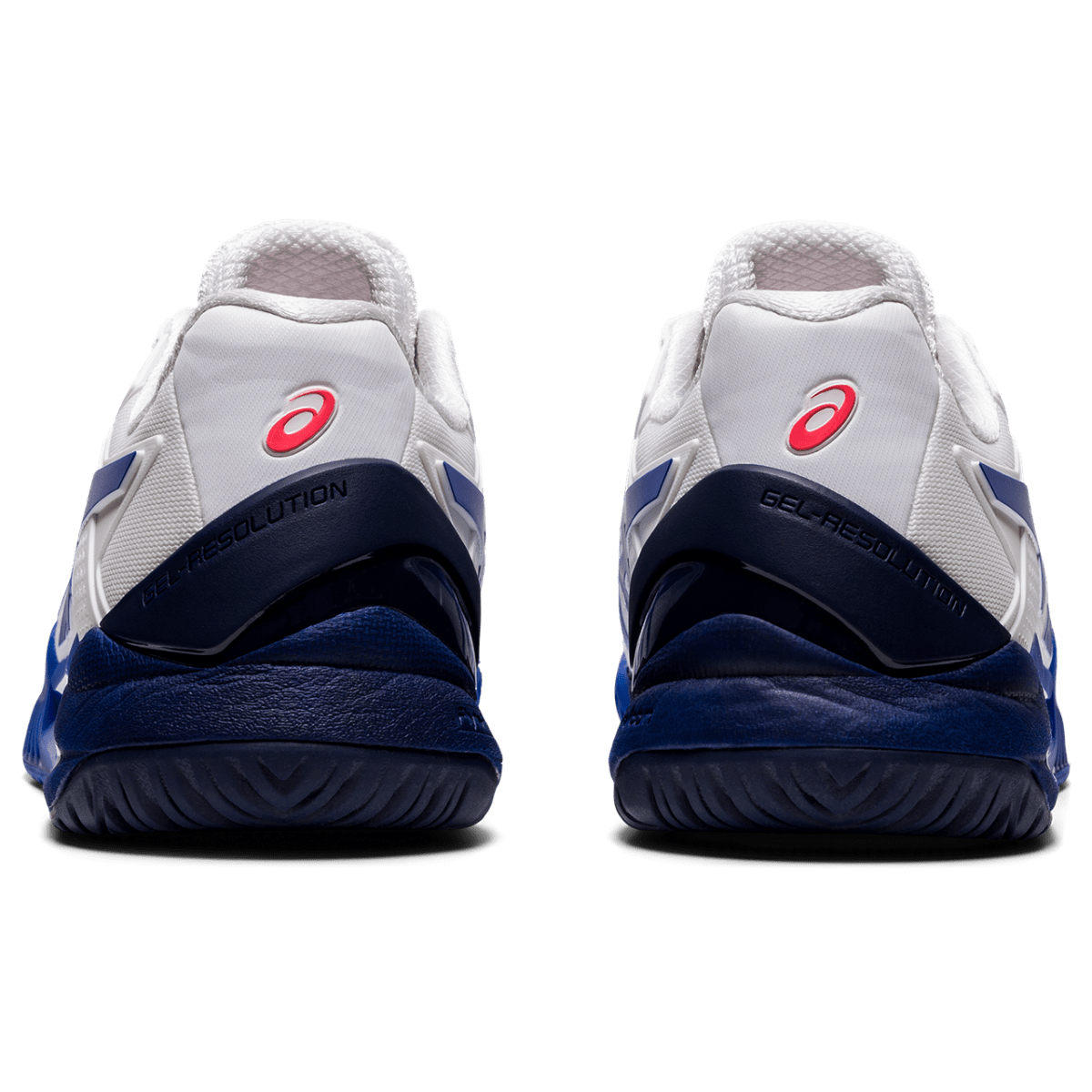 Naiste tennisejalats Asics Gel-Resolution 8 W 2021 (White/Lapis Lazuli Blue)