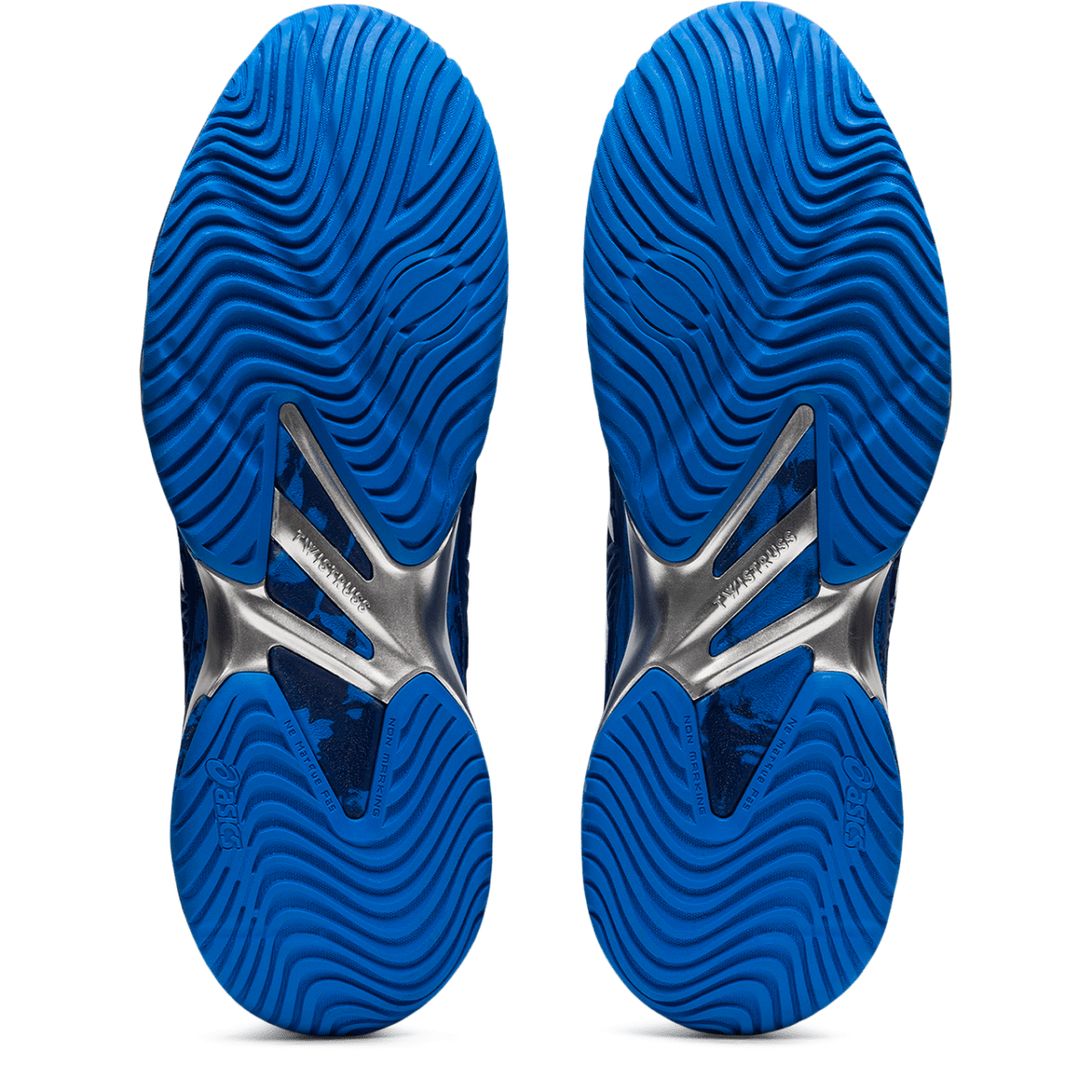 Meeste tennisejalats Asics Court FF Novak M (Blue Print/White)
