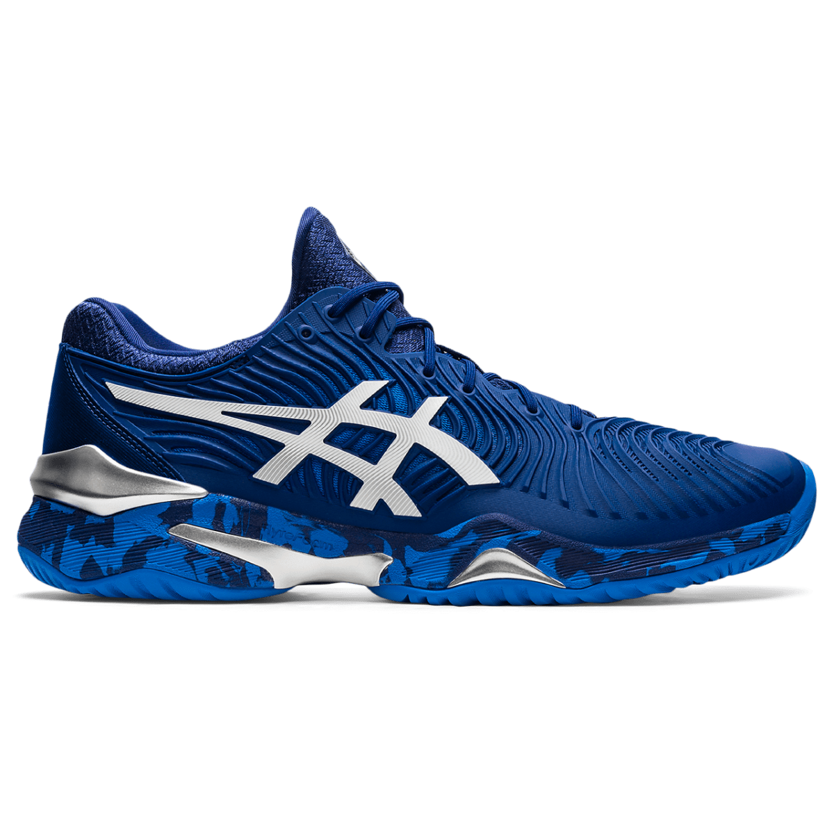 Meeste tennisejalats Asics Court FF Novak M (Blue Print/White)