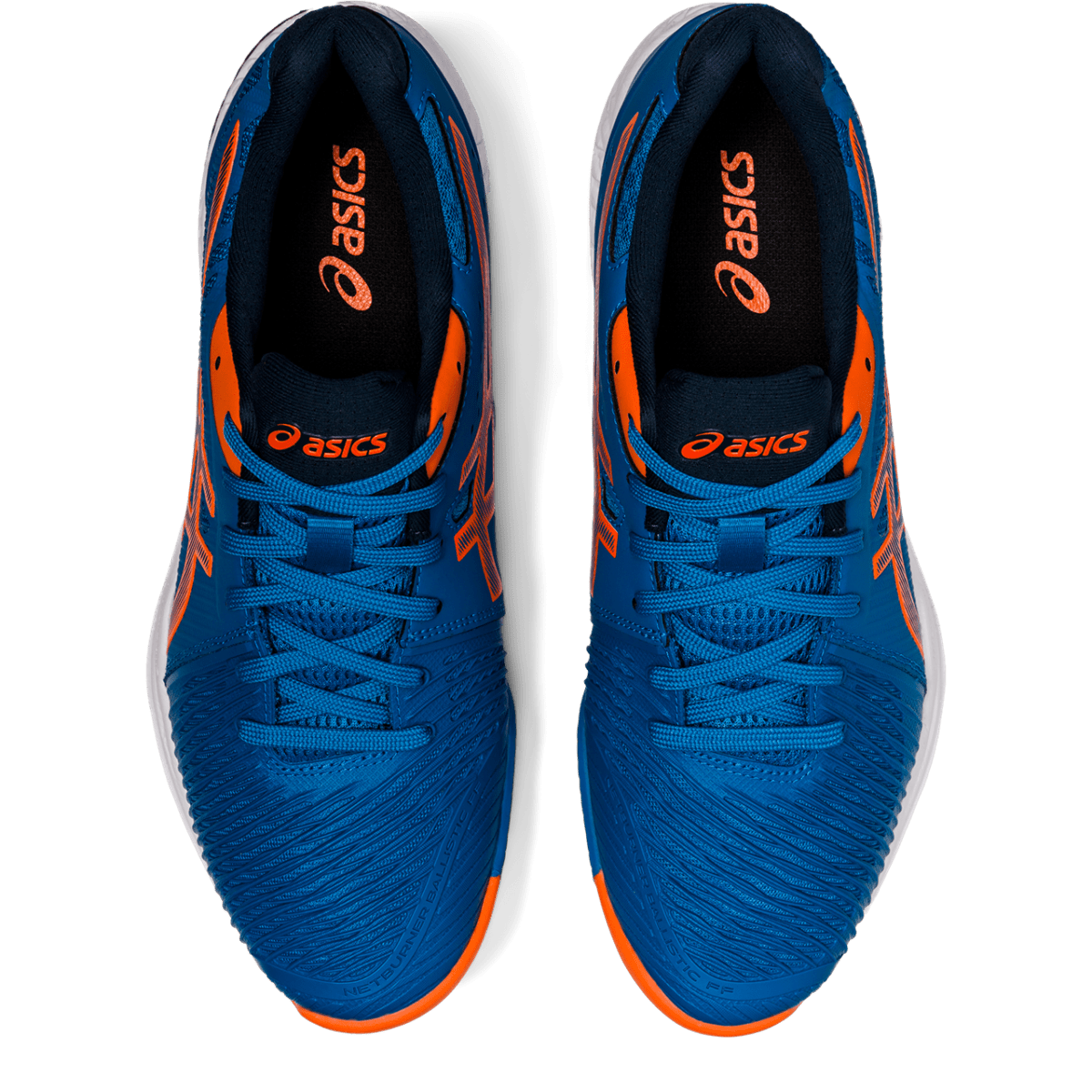 Meeste sisesaalijalats Asics Netburner Ballistic FF 2 M 2020 (Reborn Blue/Marigold Orange)