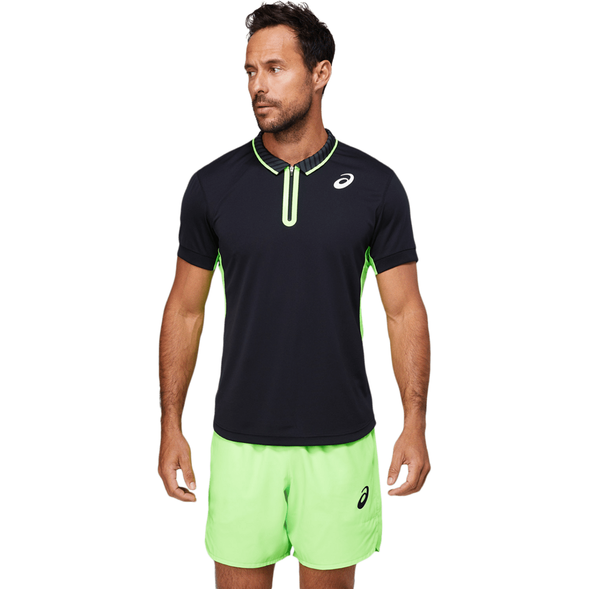 Meeste tennisesärk Asics Match M Polo Shirt 2021 (Performance Black)