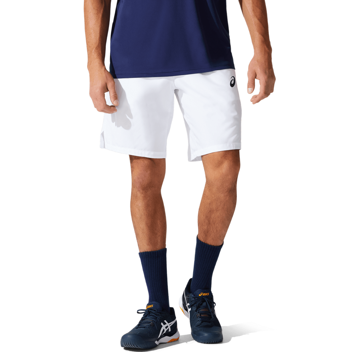 Lühikesed meeste treeningpüksid Asics Court M 9in Short 2021 (Brilliant White)