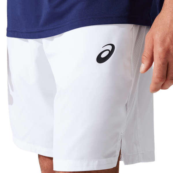 Lühikesed meeste treeningpüksid Asics Court M 9in Short 2021 (Brilliant White)