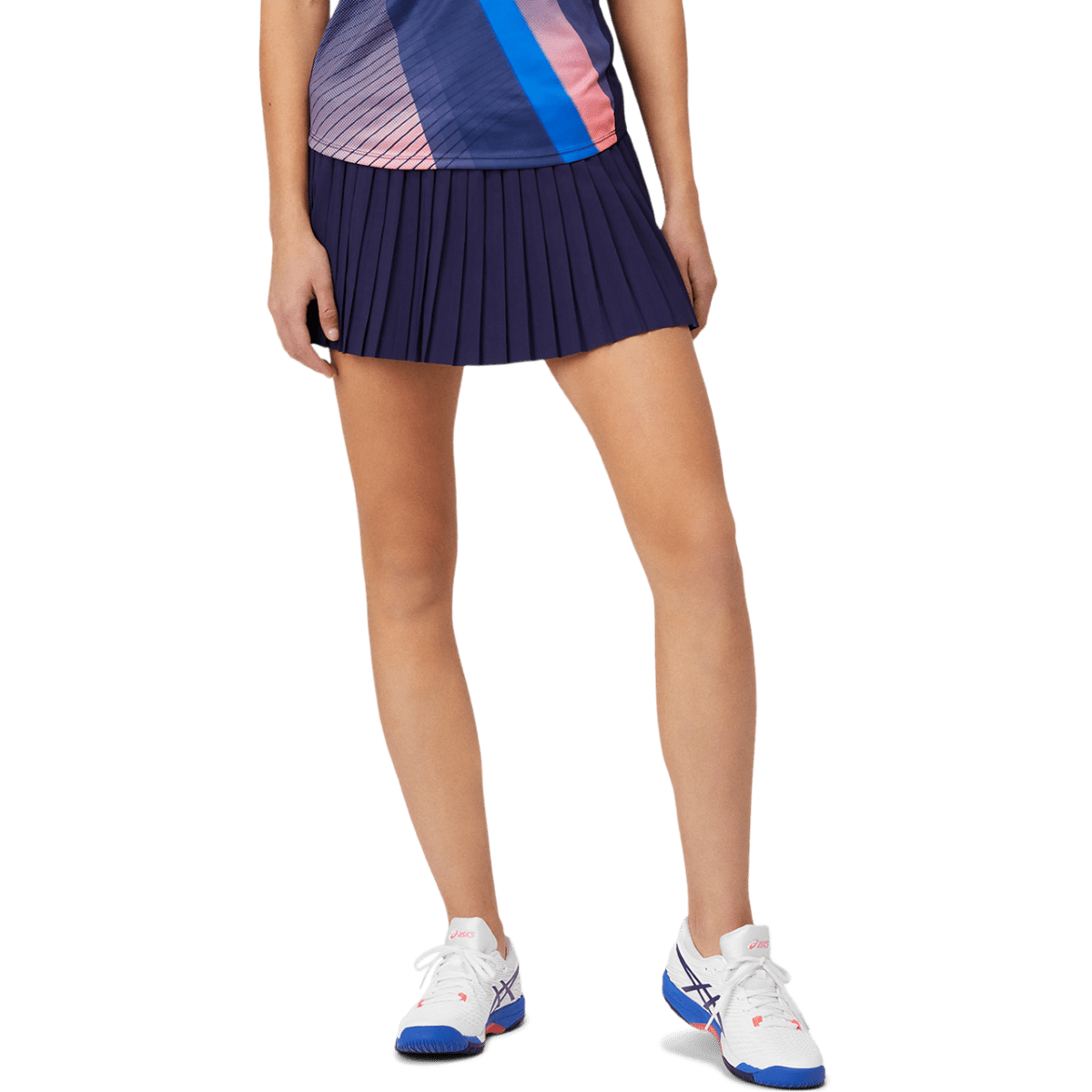 Naiste tenniseseelik Asics Match W Pleats Skort 2021 (Peacoat)