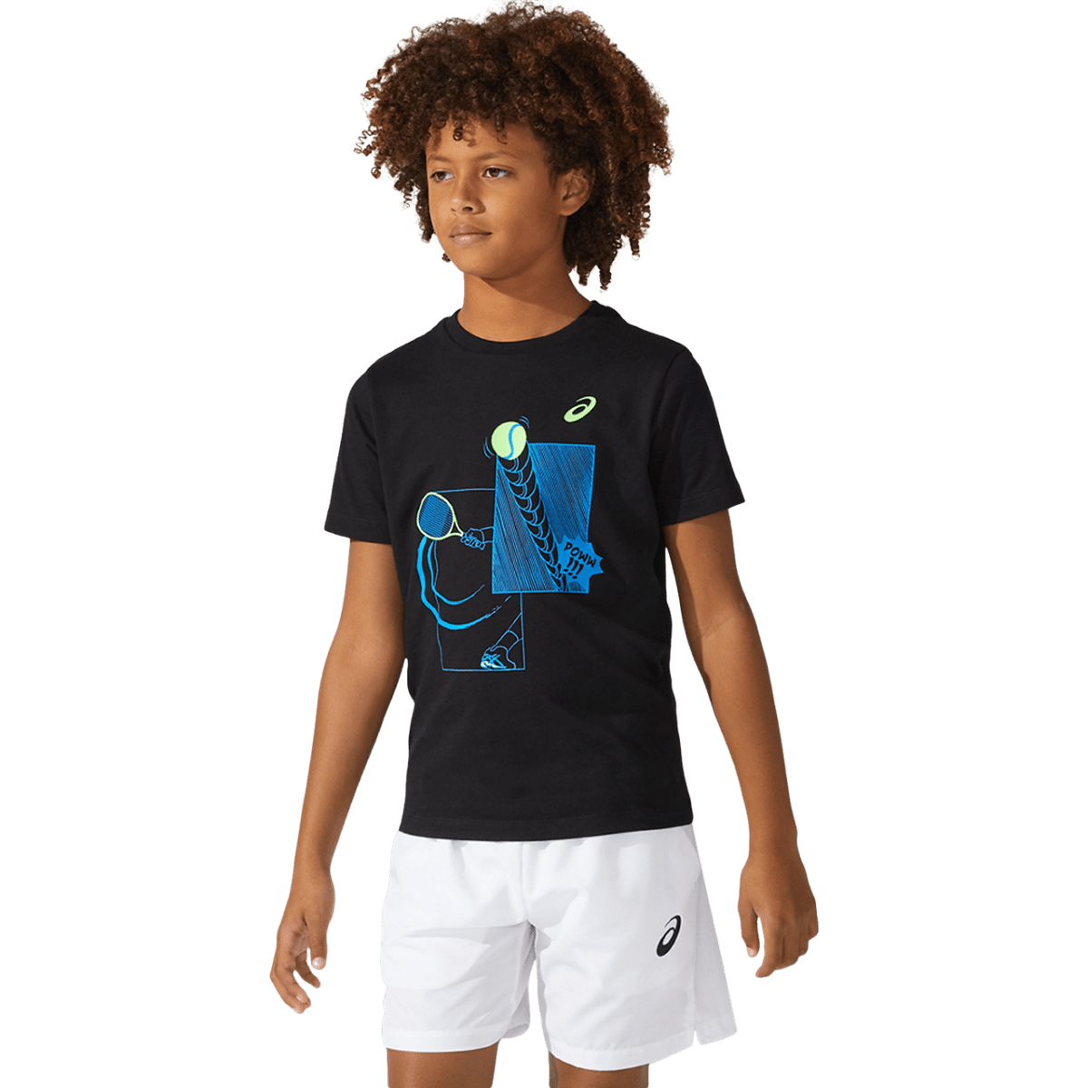 Laste treeningsärk Asics Tennis Tee B 2021 (Performance Black)