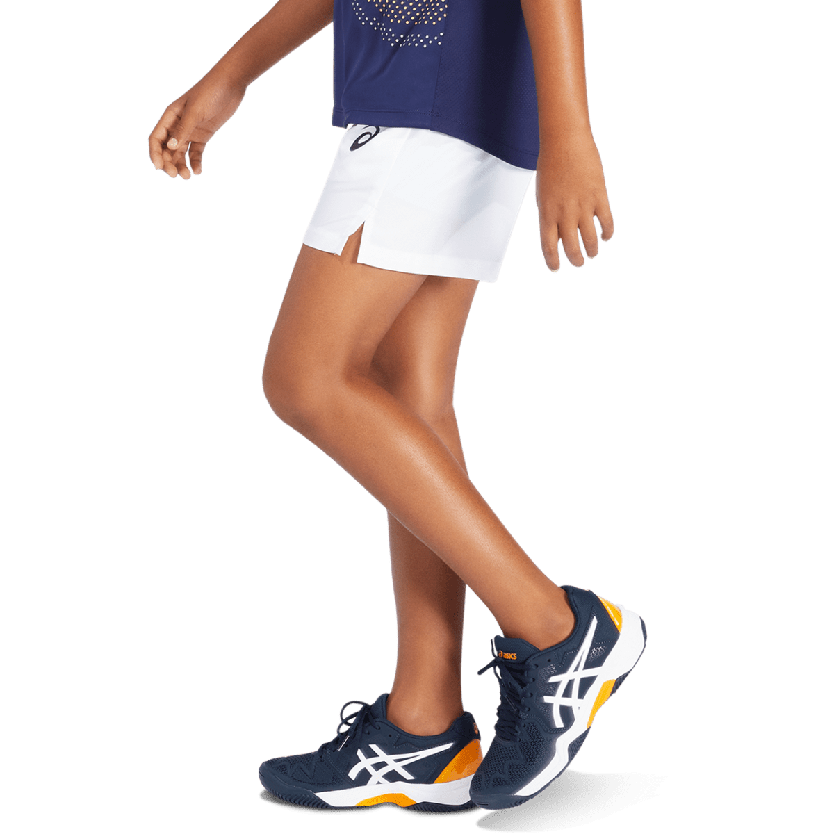 Laste tennise treeningpüksid Asics Tennis Short B 2021 (Brilliant White)