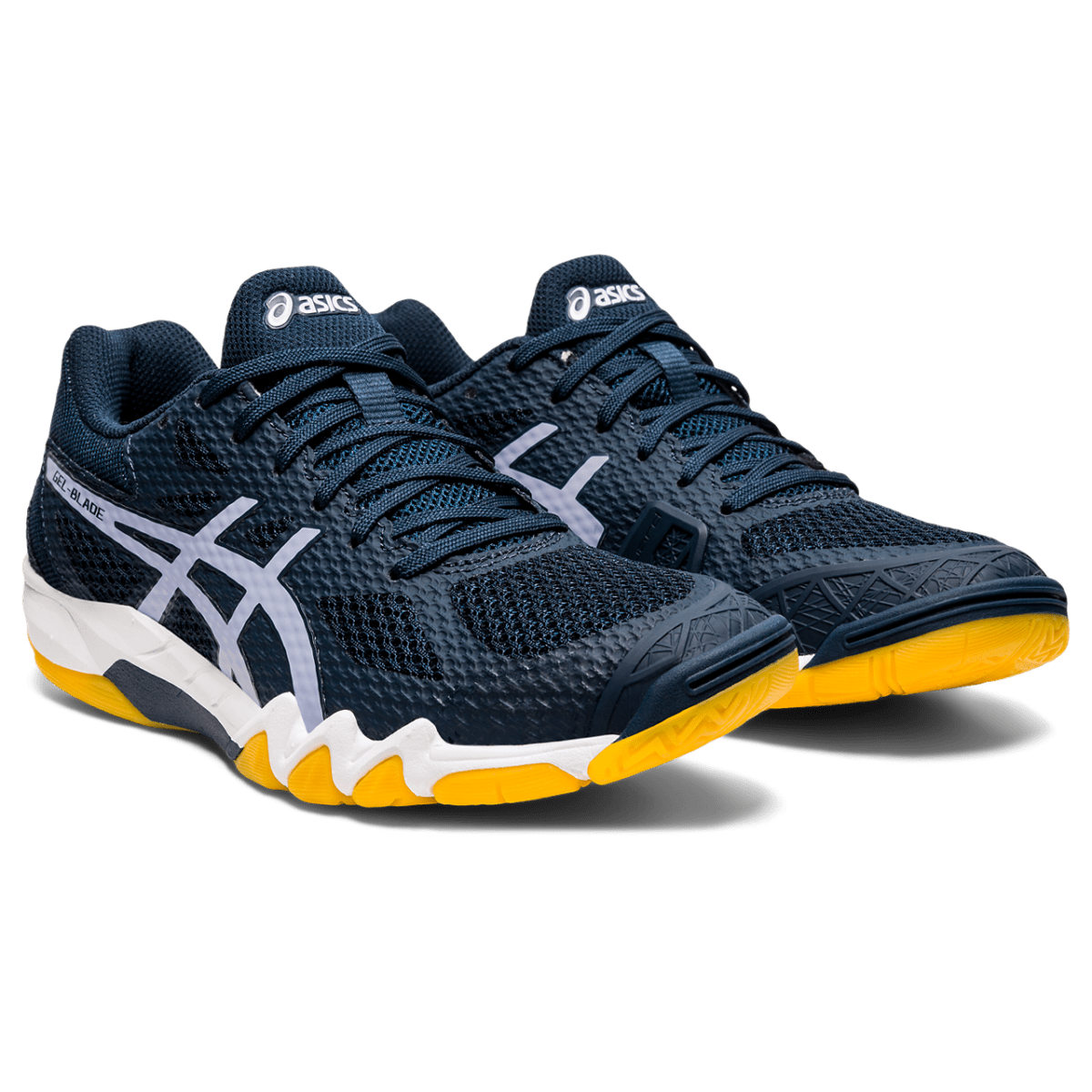 Squashi ja sulgpalli spordijalats Asics Gel-Blade 7 W 2019 (French Blue/Lilac Opal)