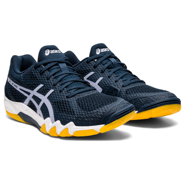 Squashi ja sulgpalli spordijalats Asics Gel-Blade 7 W 2019 (French Blue/Lilac Opal)