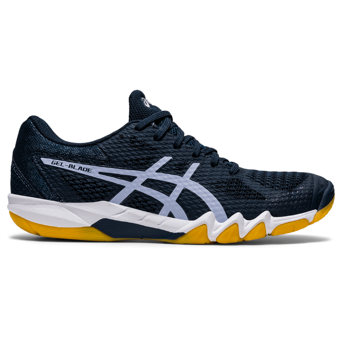 Squashi ja sulgpalli spordijalats Asics Gel-Blade 7 W 2019 (French Blue/Lilac Opal)