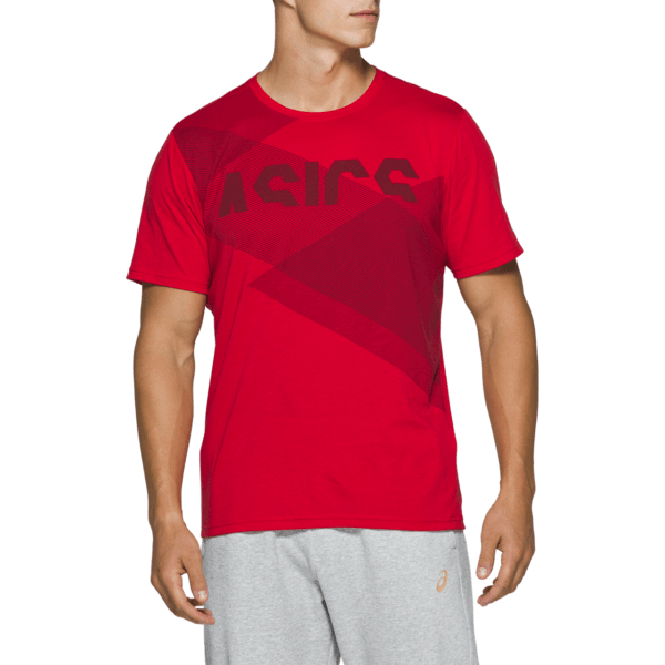 Meeste T-särk Asics Tokyo Graphic Tee M 2020 (Classic Red/Beet Juice)