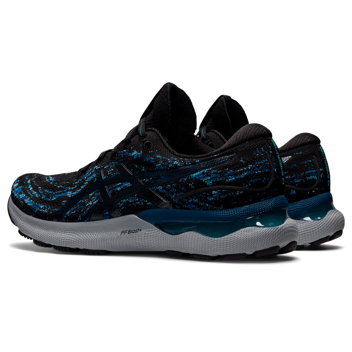 Meeste jooksujalats Asics Gel-Nimbus 24 MK M 2022 (Black/Mako Blue)
