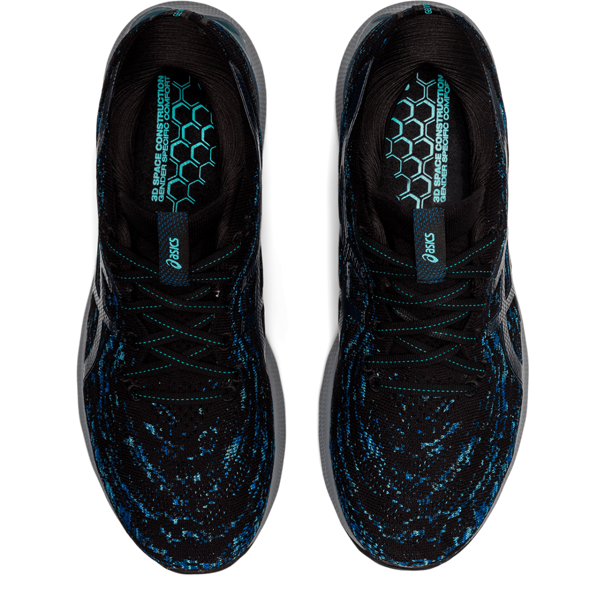Meeste jooksujalats Asics Gel-Nimbus 24 MK M 2022 (Black/Mako Blue)