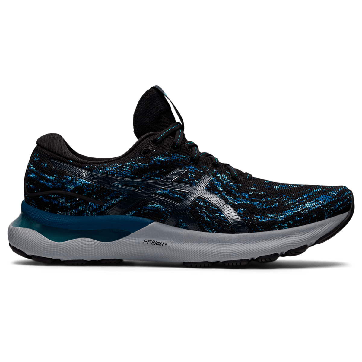 Meeste jooksujalats Asics Gel-Nimbus 24 MK M 2022 (Black/Mako Blue)
