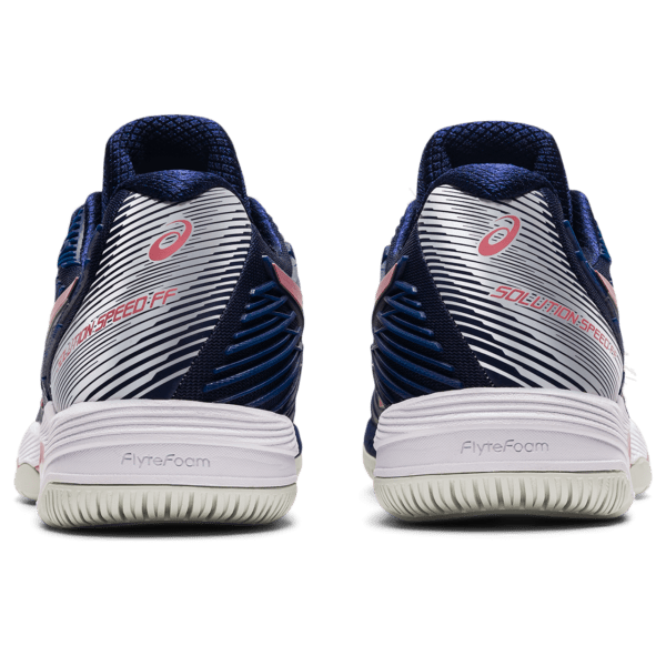 Naiste tennisejalatsi mudel Asics Solution Speed FF 2 W 2020 (Peacoat/Smokey Rose)
