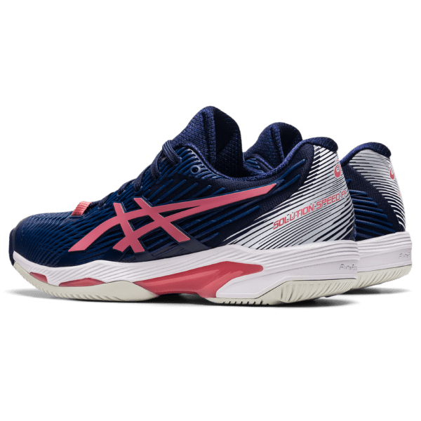 Naiste tennisejalatsi mudel Asics Solution Speed FF 2 W 2020 (Peacoat/Smokey Rose)