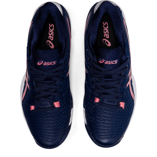 Naiste tennisejalatsi mudel Asics Solution Speed FF 2 W 2020 (Peacoat/Smokey Rose)