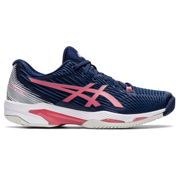 Naiste tennisejalatsi mudel Asics Solution Speed FF 2 W 2020 (Peacoat/Smokey Rose)