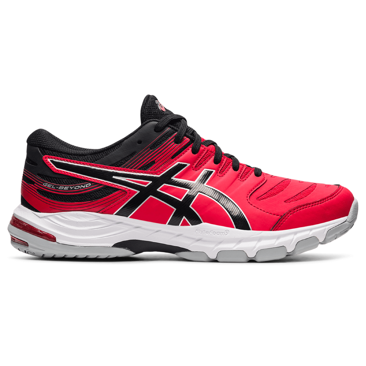 Meeste sisesaali võrkpallijalats Asics Gel-Beyond 6 M 2021 (Electric Red/Black)