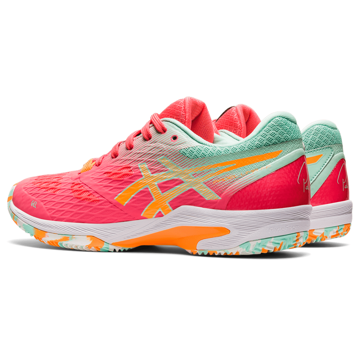 Asics Padel Lima FF W 2021 (Blazing Coral/Orange Pop)