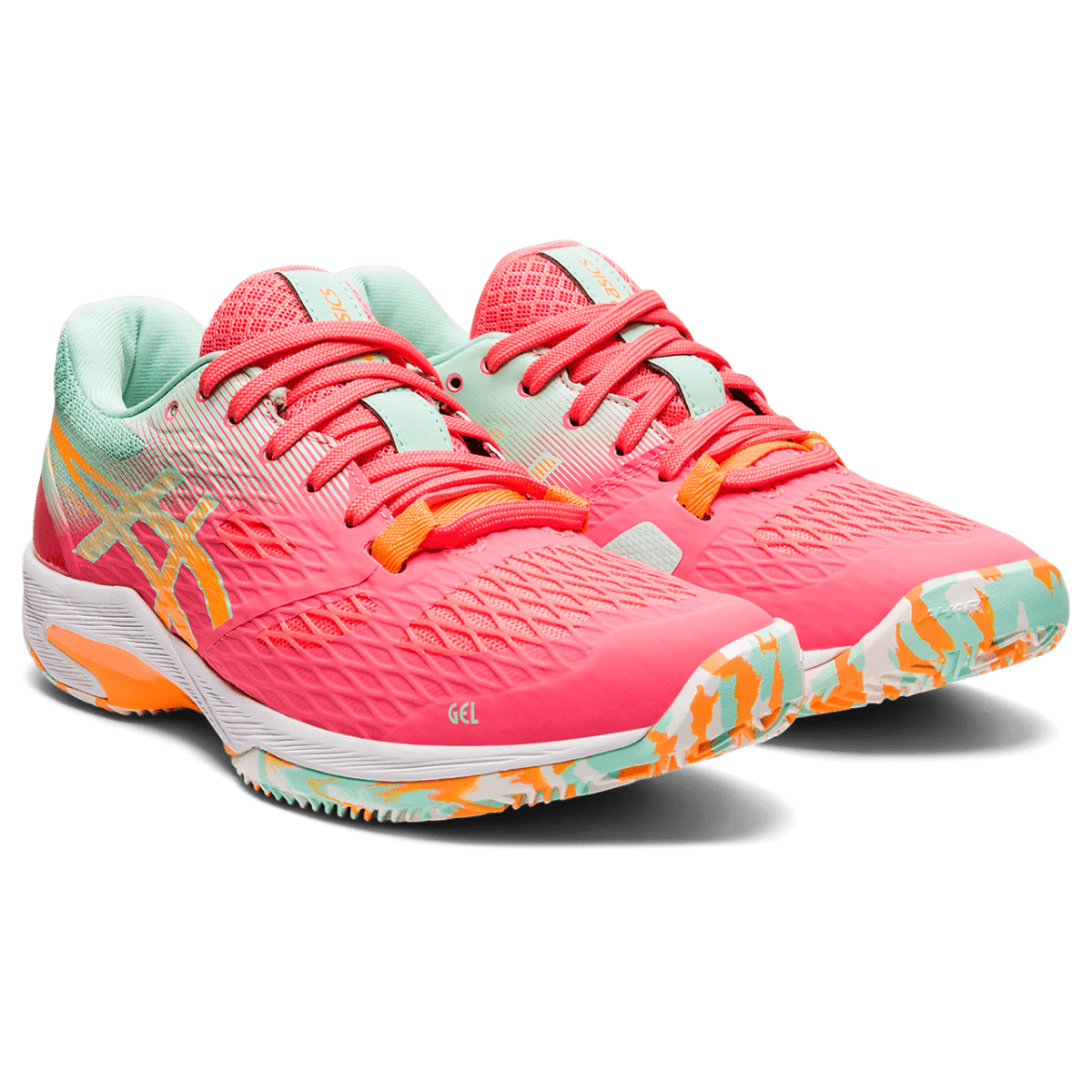 Asics Padel Lima FF W 2021 (Blazing Coral/Orange Pop)