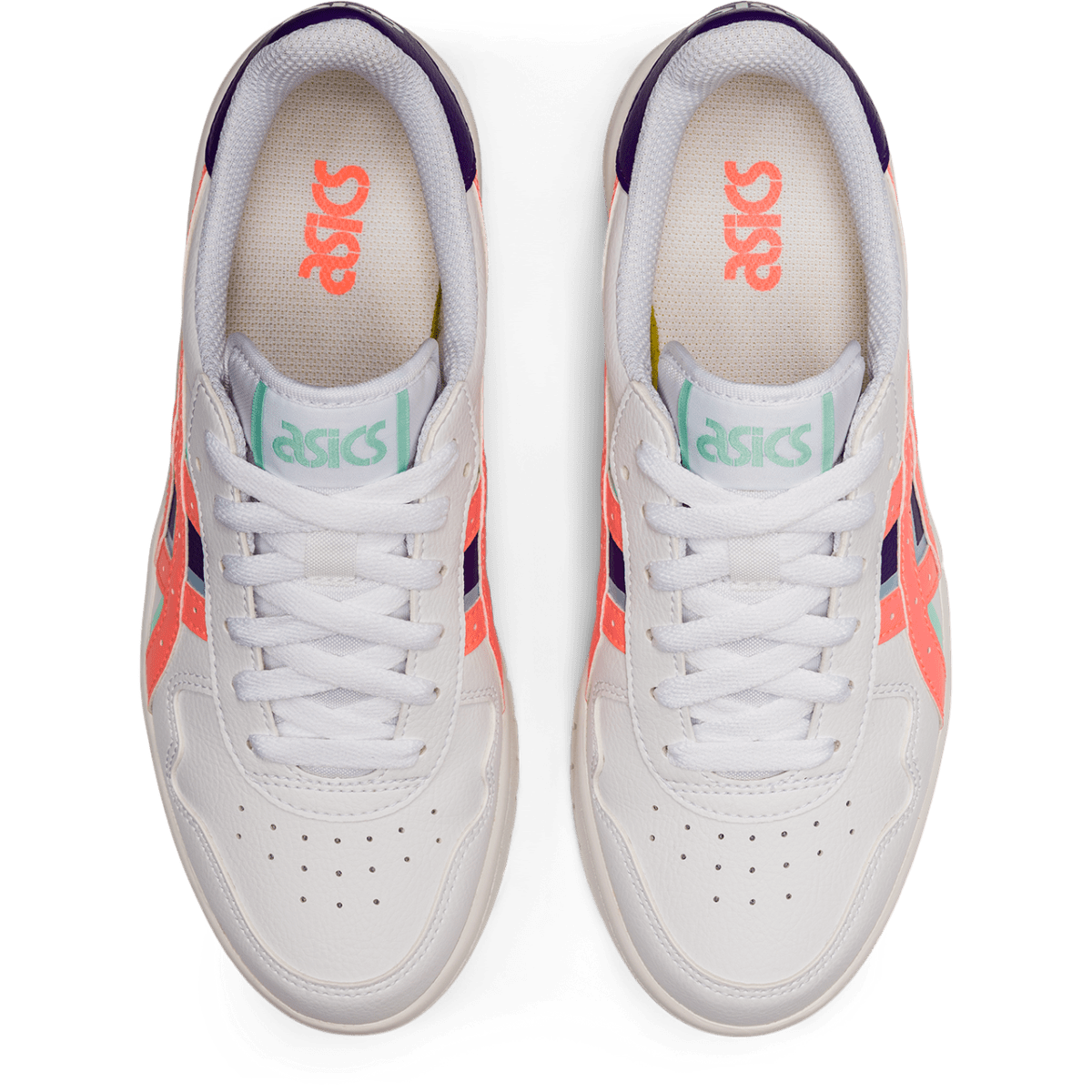 Naiste vabaajajalats Asics Japan S PF W 2022 (White/Sun Coral)