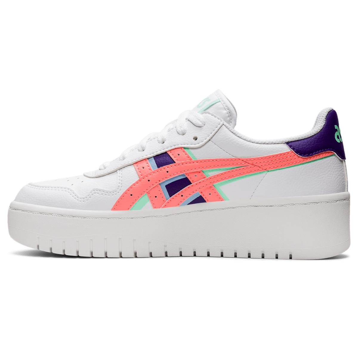 Naiste vabaajajalats Asics Japan S PF W 2022 (White/Sun Coral)