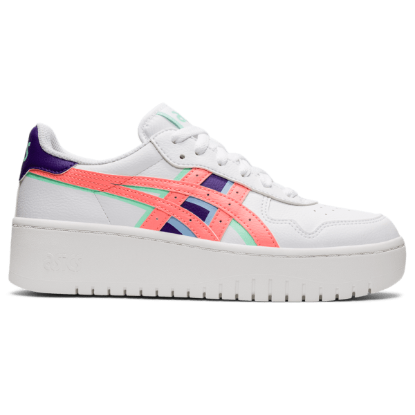 Naiste vabaajajalats Asics Japan S PF W 2022 (White/Sun Coral)