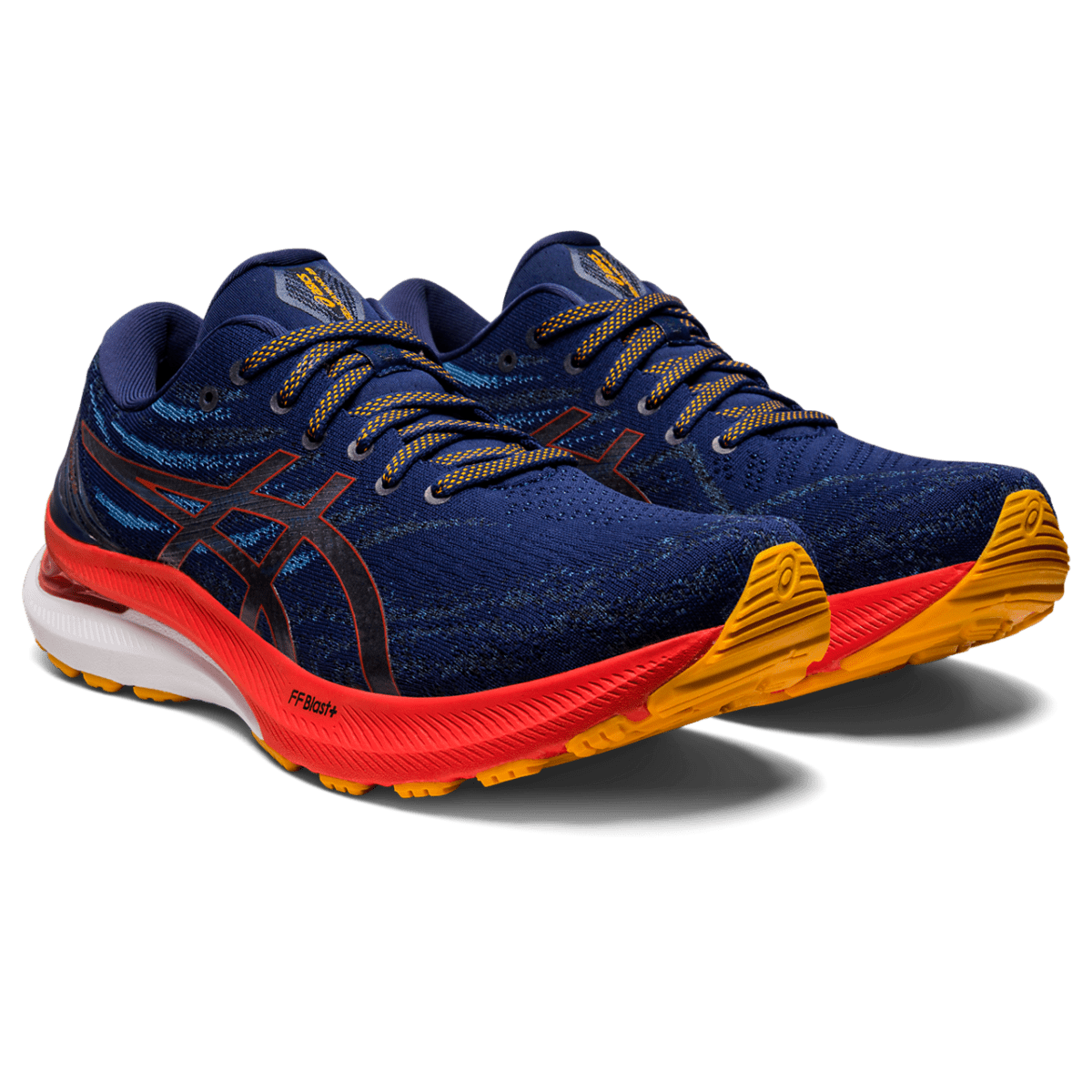 Meeste jooksujalats Asics Gel-Kayano 29 M 2022 (Deep Ocean/Cherry Tomato)