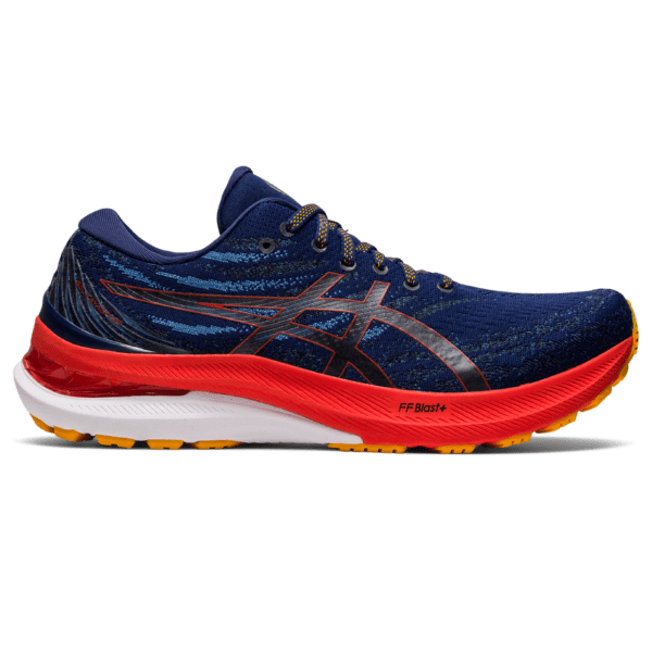 Meeste jooksujalats Asics Gel-Kayano 29 M 2022 (Deep Ocean/Cherry Tomato)