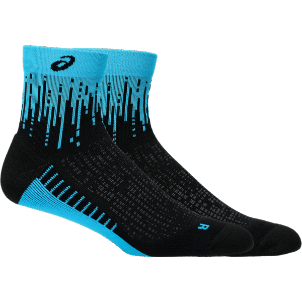 Asics Performance Run Sock Quarter (Digital Aqua)